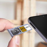 Samsung Galaxy A32 4G SIM-kortholder - Lilla