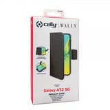 Celly Samsung Galaxy A32 5G Cover Wally Wallet Case Sort