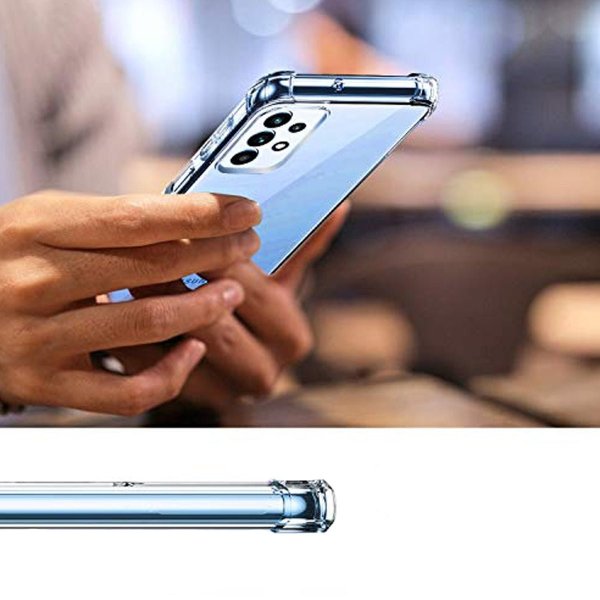 Rvelon Samsung Galaxy A32 5G Cover Stødsikkert Gennemsigtigt