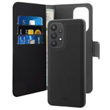 Puro Samsung Galaxy A33 5G Etui 2 i 1 Pungcover Aftageligt Cover Sort
