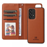 Betopnice Samsung Galaxy A33 5G Etui med aftageligt Cover 005 Brun
