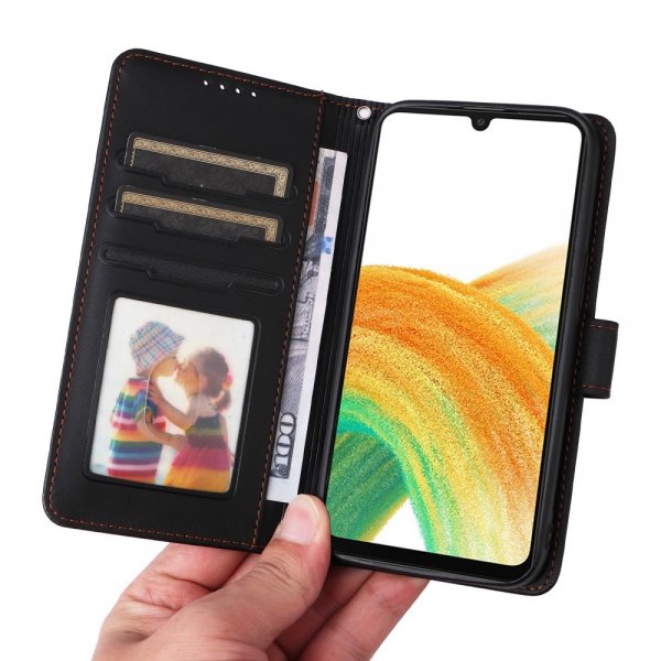 Betopnice Samsung Galaxy A33 5G Etui med aftageligt Cover 005 Sort