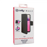 Celly Samsung Galaxy A33 5G Etui Wally Wallet Case Sort