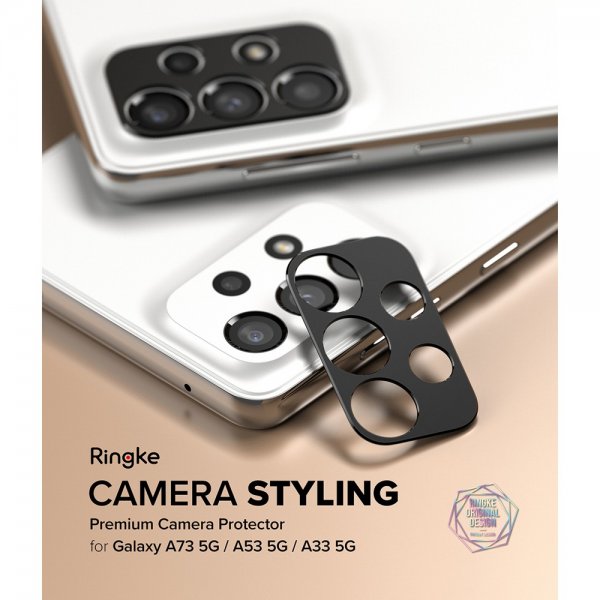 Ringke Samsung Galaxy A33 5G/Galaxy A53 5G Kamerabeskyttelse Camera Styling Sort