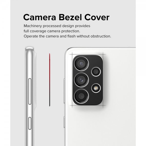 Ringke Samsung Galaxy A33 5G/Galaxy A53 5G Kamerabeskyttelse Camera Styling Sort