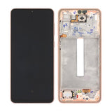 Samsung Galaxy A33 5G (SM-A336B) LCD skærm med display original - Peach