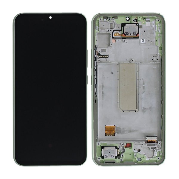 Samsung Galaxy A34 5G 2023 Skærm med LCD Display - Lysegrøn
