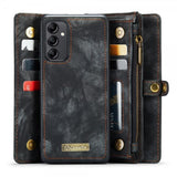 CaseMe Samsung Galaxy A34 5G Etui 008 Series Aftagelig Skal Sort