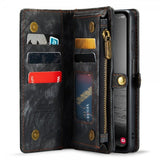 CaseMe Samsung Galaxy A34 5G Etui 008 Series Aftagelig Skal Sort