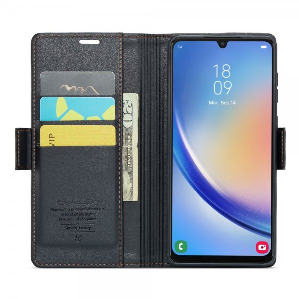 CaseMe Samsung Galaxy A34 5G Etui 023 Series Sort