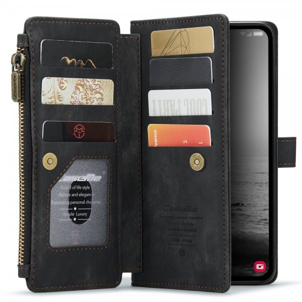 CaseMe Samsung Galaxy A34 5G Etui C30 Series Sort