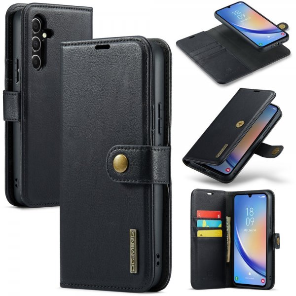 Dg.Ming Samsung Galaxy A34 5G Cover med Aftageligt Cover Sort