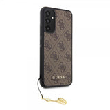 Guess Samsung Galaxy A34 5G Cover 4G Charms Brun