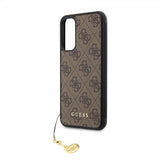 Guess Samsung Galaxy A34 5G Cover 4G Charms Brun