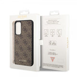 Guess Samsung Galaxy A34 5G Cover 4G Charms Brun