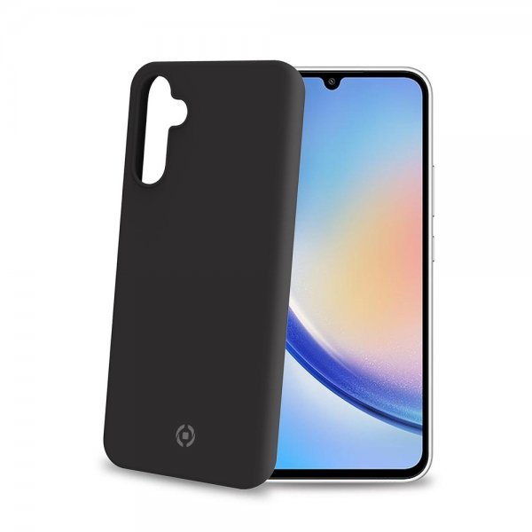 Celly Samsung Galaxy A34 5G Cover CROMO Sort