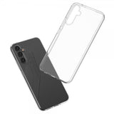 Nordic Covers Samsung Galaxy A34 5G Cover Feather Series Gennemsigtigt