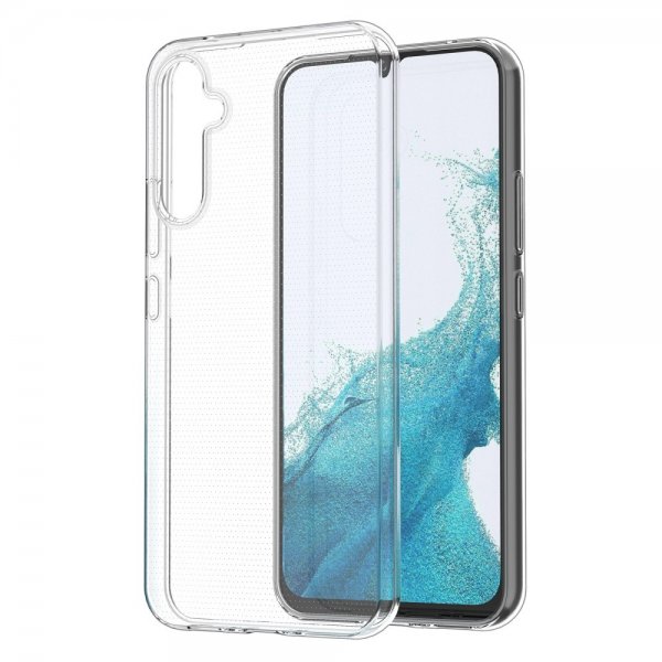 Nordic Covers Samsung Galaxy A34 5G Cover Feather Series Gennemsigtigt