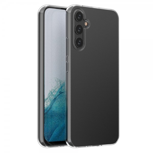Nordic Covers Samsung Galaxy A34 5G Cover Feather Series Gennemsigtigt