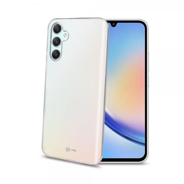 Celly Samsung Galaxy A34 5G Cover GELSKIN Gennemsigtig