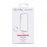 Celly Samsung Galaxy A34 5G Cover GELSKIN Gennemsigtig