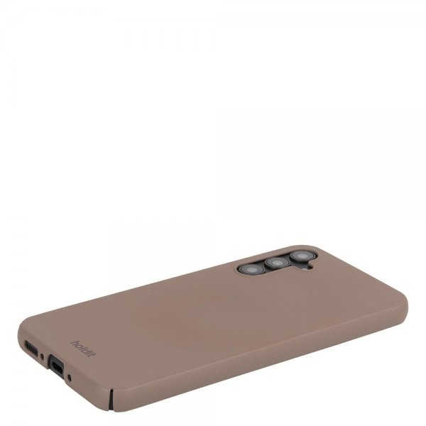holdit Samsung Galaxy A34 5G Cover Slim Case Mocha Brown