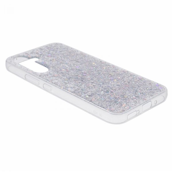 Nordic Covers Samsung Galaxy A34 5G Cover Sparkle Series Stardust Silver