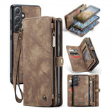 CaseMe Samsung Galaxy A35 Etui 008 Series Aftageligt Cover Brun