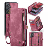CaseMe Samsung Galaxy A35 Etui 008 Series Aftageligt Cover Rød