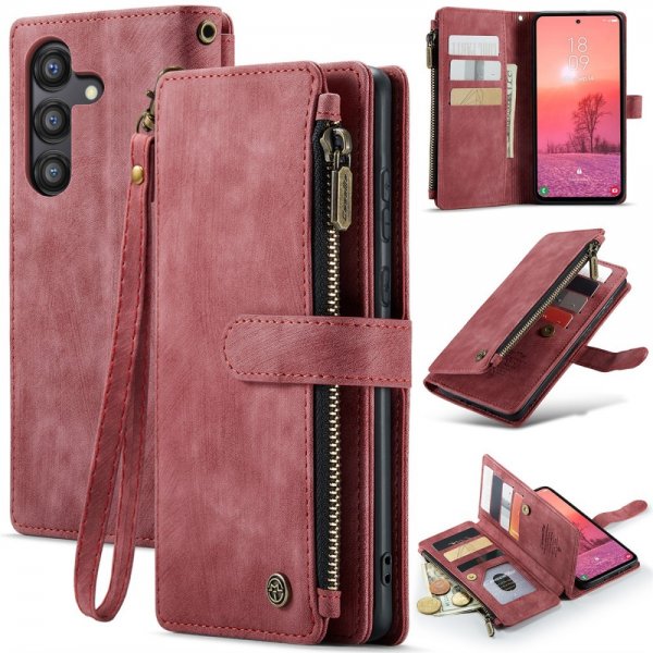 CaseMe Samsung Galaxy A35 Etui C30 Series Rød