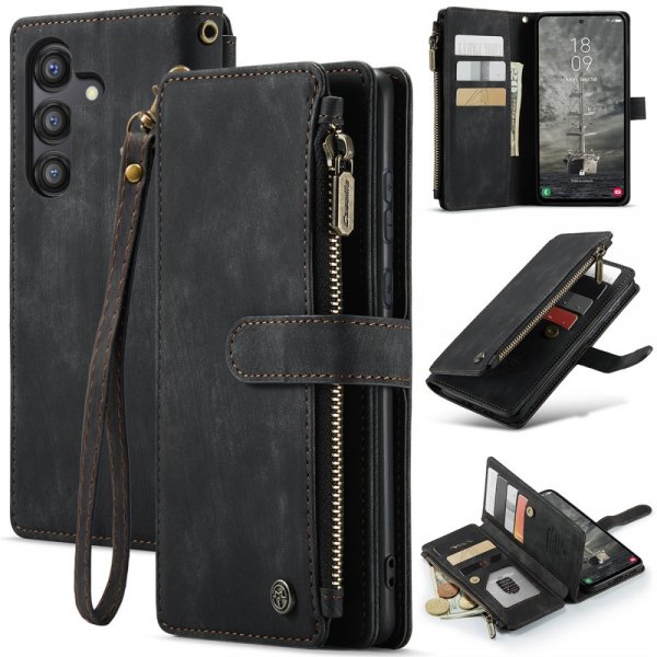 CaseMe Samsung Galaxy A35 Etui C30 Series Sort