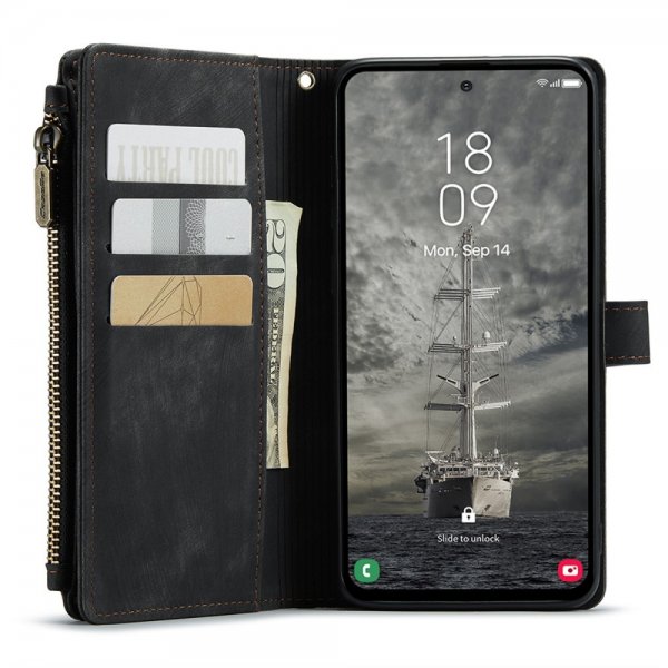 CaseMe Samsung Galaxy A35 Etui C30 Series Sort