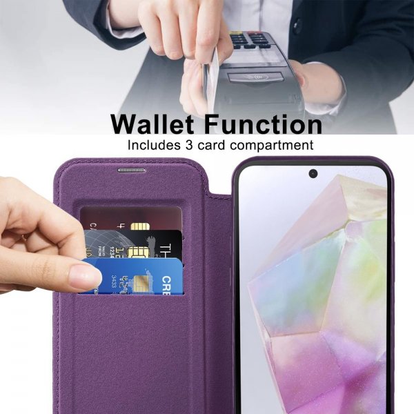 Samsung Galaxy A35 Cover MagSafe Lilla