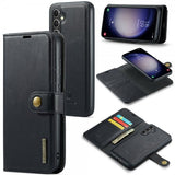 Dg.Ming Samsung Galaxy A35 Etui med Aftageligt Cover Sort