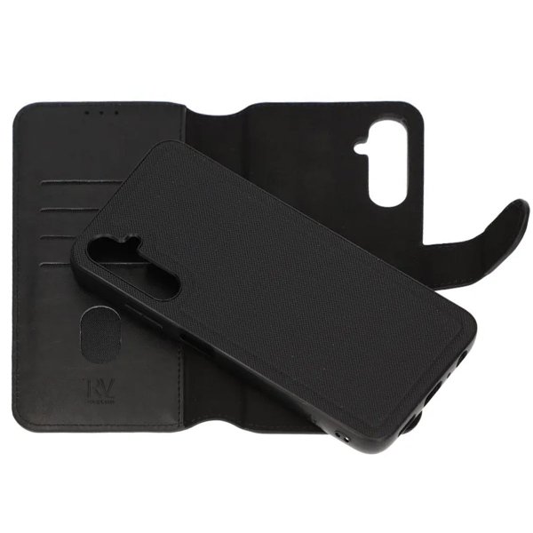 Rvelon Samsung Galaxy A35 Etui Magnetisk Aftageligt Cover Sort