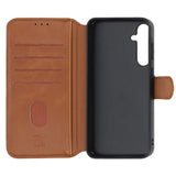 Rvelon Samsung Galaxy A35 Etui 4 Kortlommer Brun