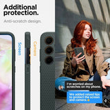 Spigen Samsung Galaxy A35 Cover Liquid Air Abyss Green