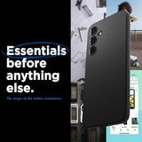 Spigen Samsung Galaxy A35 Cover Liquid Air Mat Sort