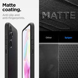 Spigen Samsung Galaxy A35 Cover Liquid Air Mat Sort