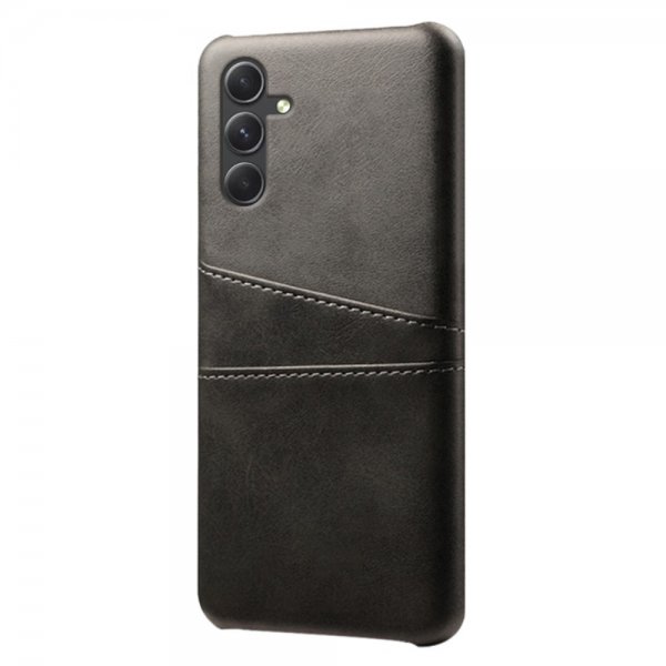 Samsung Galaxy A35 Cover med to Kortlommer Sort