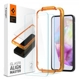 Spigen Samsung Galaxy A35 Skærmbeskyttelse GLAS.tR ALIGNmaster 2-pak
