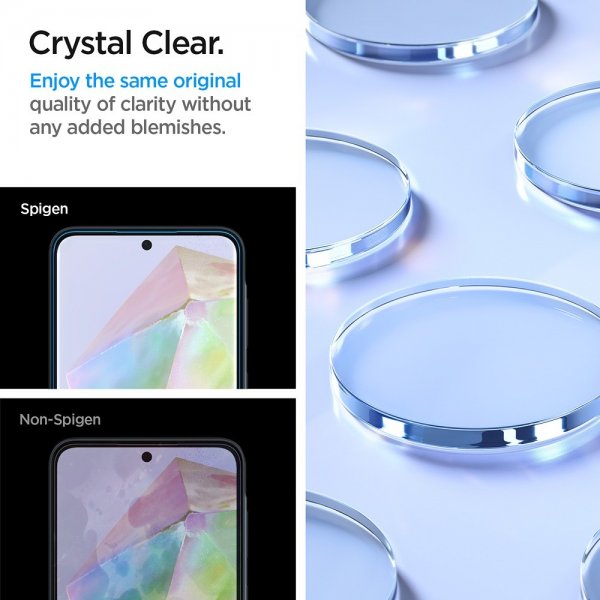 Spigen Samsung Galaxy A35 Skærmbeskyttelse GLAS.tR ALIGNmaster 2-pak