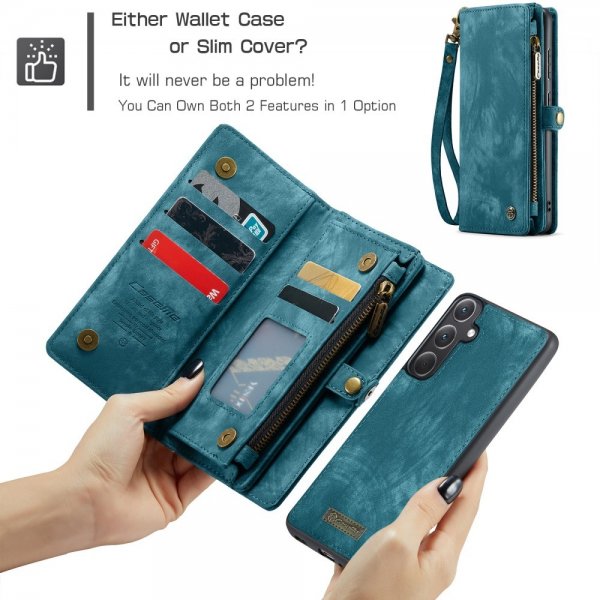 CaseMe Samsung Galaxy A36 Cover 008 Series Aftageligt Cover Blå