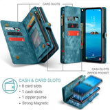 CaseMe Samsung Galaxy A36 Cover 008 Series Aftageligt Cover Blå