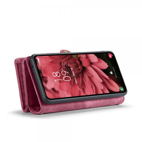 CaseMe Samsung Galaxy A36 Futteral 008 Series Aftageligt Cover Rød