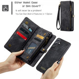 CaseMe Samsung Galaxy A36 Etui 008 Series Aftageligt Cover Sort