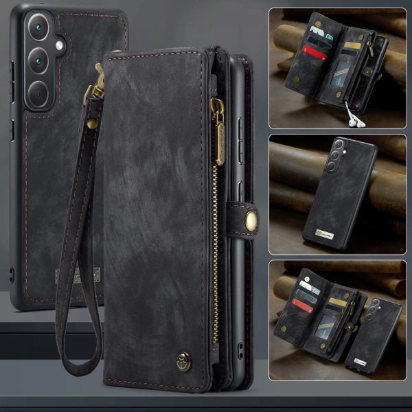 CaseMe Samsung Galaxy A36 Etui 008 Series Aftageligt Cover Sort