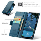 CaseMe Samsung Galaxy A36 Fodral 023 Series Blå