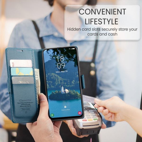 CaseMe Samsung Galaxy A36 Fodral 023 Series Blå