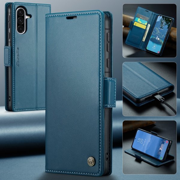 CaseMe Samsung Galaxy A36 Fodral 023 Series Blå